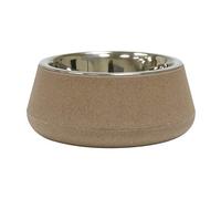 Croci Bowl Bamboo/Steel Tierra Beige 800Ml/Cm18