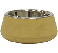 Croci Bowl Bamboo/Steel Tierra Yello 800Ml/Cm18