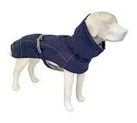 Croci C7081943 Hiking K2 Waterproof and Thermoregulating Coat for Dogs 25 cm Dark Blue 1 Piece