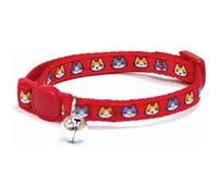 Croci Cat collars CATMANIA MANGA RED with safety buckle