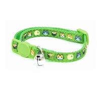 Croci Cat collars CATMANIA SUSHI GREEN with safety buckle