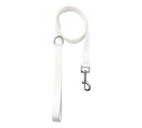 Croci Ceremony Dog Leash, Shiny White, for Weddings, Elegant, Metal Details, 150 x 2 cm