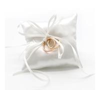 Croci Ceremony Dog Ring Holder Cushion for Dog Leash Harness Collar with Velcro Safety Strap for Rings