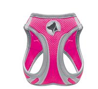 Croci Dog Harness Hiking Reflective, Size M, fuxia