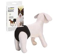 Croci Doggy Pants - Washable Hygienic Pants for female dogs, hygienic fabric diaper for dogs, menstrual pants, size M, Ø40cm