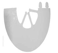 Croci - Elizabethan collar for dogs size 3XL, cone-shaped Elizabeth collar for the protection and care of dogs and cats, prevents scratches, bites and licks, 40 cm