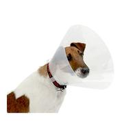 Croci - Elizabethan collar for dogs size S, cone-shaped Elizabeth collar for the protection and care of dogs and cats, prevents scratches, bites and licks, 12.5 cm