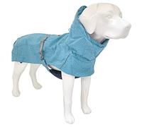 Croci Hiking - Coat For Dogs, Raincoat For Dogs, Padded Winter Coat, Turquoise Everest Thermofleece Lining, Size 30 Cm - 182 g