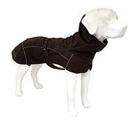 Croci Hiking Coat for Dogs, Waterproof for Dogs, Makalu, Thermoregulating Lining, Black, Size 35 cm - 194 g