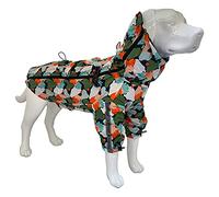 Croci Hiking - Raincoat For Dogs, Portable, Go Harlequin, Size 40 Cm - 195 g