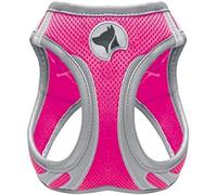 Croci Hiking Reflective Dog Harness, Size XS, fuchsia