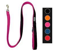 Croci Hiking Reflective Dog Leash, 2 x 120 cm, Fuchsia