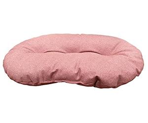 Croci Hydro Oval Dog Cushion, Waterproof, Water Resistant, Fabric, Washable, Easy Clean, Pink, 87 x 57 cm
