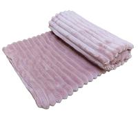 Croci Hyg Cushion for Cats Medium Dogs, Round Padded and Removable Cover, Supersoft Fabric, Pet Mat for Beds and Cars, Dusty Pink, Diameter 70 cm