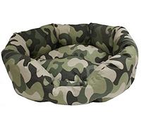 croci Mimetic Oval Pet Bed, 54 x 46 x 14 cm