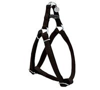 Croci My Lord Leatherette Adjustable Bib, 35-60 mm x 15 mm, Black