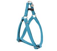 Croci My Lord Leatherette Adjustable Bib, 35-60 mm x 15 mm, Light Blue