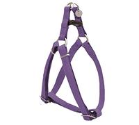Croci My Lord Leatherette Adjustable Bib, 35-60 mm x 15 mm, Purple