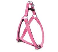Croci My Lord Leatherette Adjustable Bib, 50-75 mm x 20 mm, Pink