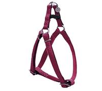Croci My Lord Leatherette Adjustable Harness, 60-100 mm x 25 mm, Bordeaux