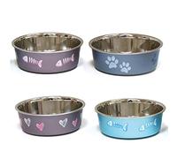 CROCI Roxy Satin Steel Bowl, 450 ml x 14 cm