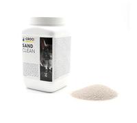Croci Sand Clean - Fine sand for chinchillas, hamsters and small rodents, silicon-based, for rodent hair, 1.2 Kg