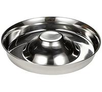 CROCI Slow Eating Steel Bowl for Puppy, 28 cm