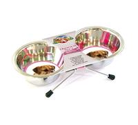 CROCI Steel Bowl, 2.84 Litre, Pack of 2