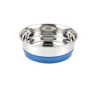 Croci Steel Bowl Fluo, 470 ml, Blue