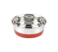 CROCI Steel Bowl Fluo, 820 ml, Red
