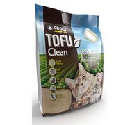 Croci Tofu Clean Litter 10L - Clumping Cat Litter, Biodegradable, flushes down the toilet, 100% vegetable, Long lasting Anti-odor Sand