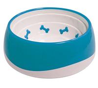 croci TPR Bone Bowl, 16.8 x 6 cm, 550 ml, Blue