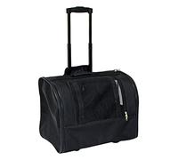 Croci Trolley Jolie 2 in 1 - Cat and Small Dog Carrier 44 x 33 x 28 cm - Dog, Cat or Rabbit Trolley Convertible Into Pet Carrier Bag