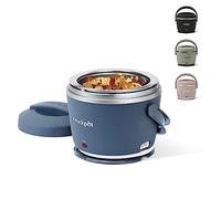 Crock-Pot 2143870 Electric Lunch Box Personal Food Warmer, Plastic, Faded Blue