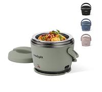 Crock-Pot 2158780 Electric Box Personal Food Warmer, Plastic, New Moonshine Green Lunch Crock