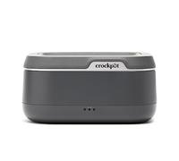 Crock-Pot 28-Ounce Mini Electric Heated Lunch Box, Portable Food Warmer, Ideal for Travel and On-The-Go, Keeps Food Warm, Spill-Free, Dishwasher-Safe, Great Gift for Men and Women, Gray