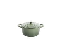 crock-Pot Artisan Round Enameled cast Iron Dutch Oven 3-Quart Pistachio green