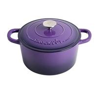 Crock-Pot Artisan Round Enameled Cast Iron Dutch Oven, 5-Quart, Lavender Purple