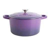 Crock-Pot Artisan Round Enameled Cast Iron Dutch Oven, 7-Quart, Lavender Purple