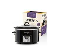 Crock-Pot Crockpot 3.5L Black Digital Slow Cooker Black
