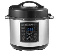 Crockpot Express Pressure CSC051 5.6 Litre Multi Cooker - Brushed Stainless Steel