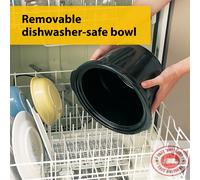 Crock-Pot Slow Cooker | Removable Easy-Clean Ceramic Bowl | 1.8 L Small Slow Co