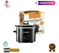 Crock-Pot Slow Cooker | Removable Easy-Clean Ceramic Bowl (Serves 1-2 People)