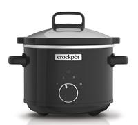 Crockpot Slow Cooker | Removable Easy-Clean Ceramic Bowl | 2.4 L 2.4L, Black