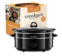 Crock-Pot Slow Cooker | Removable Easy-Clean Ceramic Bowl | 6.5 L (8+ People) | Black [SCV655B]