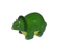 Crockery Critters Money Box from Deluxebase - Triceratops Piggy Bank. Cute Animal Shaped Coin Holder, Cash Jar and Money Box for Kids and Adults. Fun Money Saving Box, Novelty Gift & Home Decor.