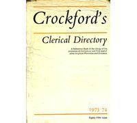 Crockford's Clerical Directory 1973-74