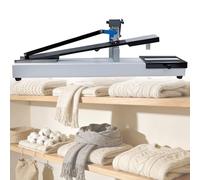 Crockmeter for Color Fastness Testing, Manual Rub & Color Transfer Tester for Textile Materials, Dry Wet Rubbing Fastness Tester with Counting Display