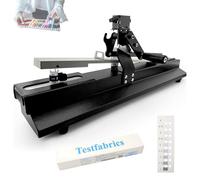 Crockmeter Manual Rubbing Tester for Color Fastness Testing, 16mm Friction Head, Dual Bearing Design for Textile Industry Rubbing Assessment