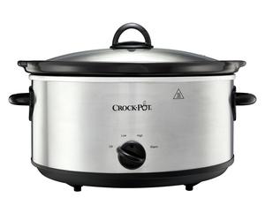 Crockpot 5.6L Slow Cooker - Stainless Steel